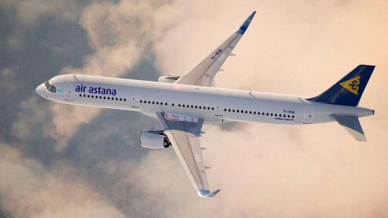 Air Astana перенесла рейсы из Алматы в Лондон из-за пожара в Хитроу