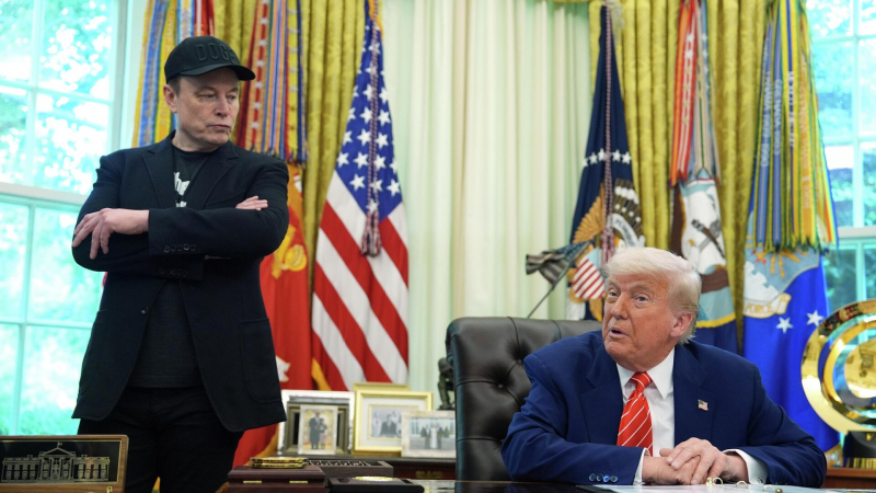 Конфликт Трампа и Маска был неизбежен, пишут СМИ