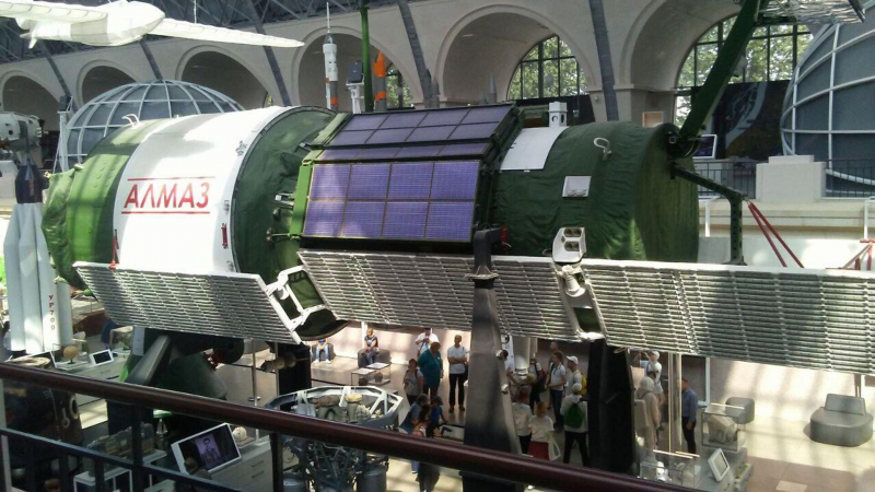 Байконуру подарили советскую орбитальную станцию "Алмаз"